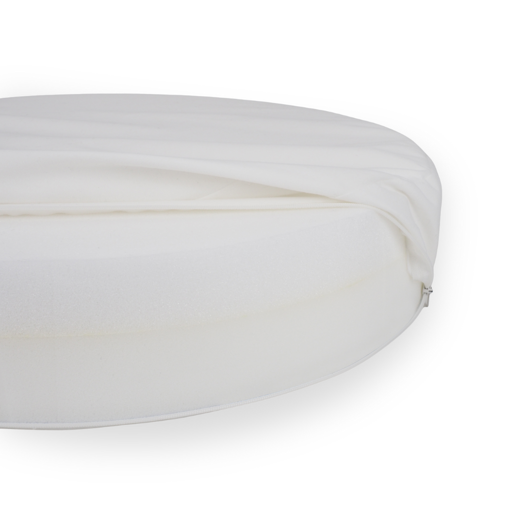 Orthopädisches Donut Hundebett – RePET Teddy in Anthrazit