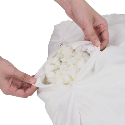 Orthopaedic donut Dog Bed - RePET Teddy in grey