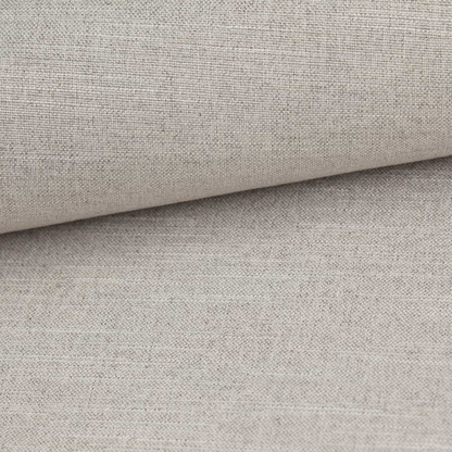 Square ergonomic dog cushion - RePET Linen in beige