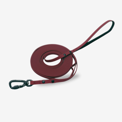 Sicherheits-Schleppleine mit HydroTex-Strukturgummi Bordeaux