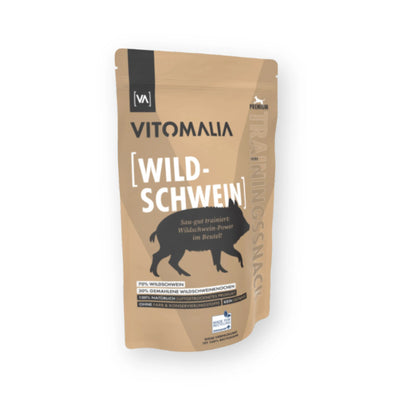 Wildschwein Trainingssnacks - 500g - Vitomalia - Trainingssnacks