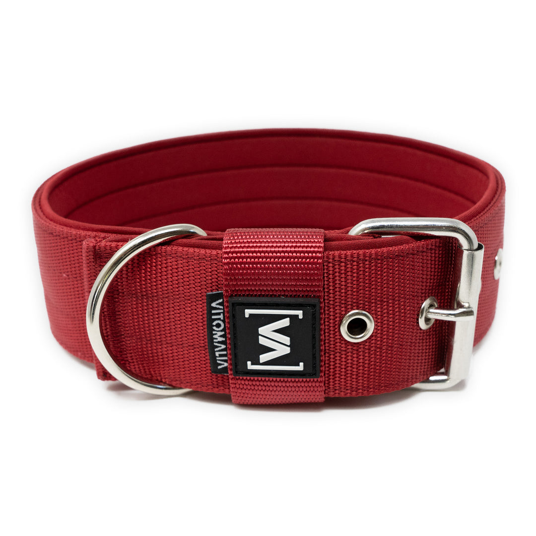 Hundehalsband Classic Edition - Bordeaux - Vitomalia - 