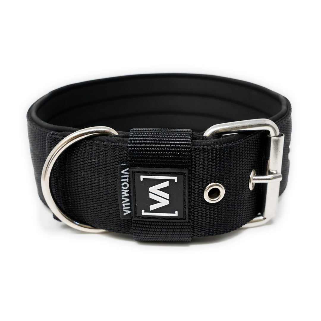 Hundehalsband Classic Edition - Schwarz - Vitomalia - 